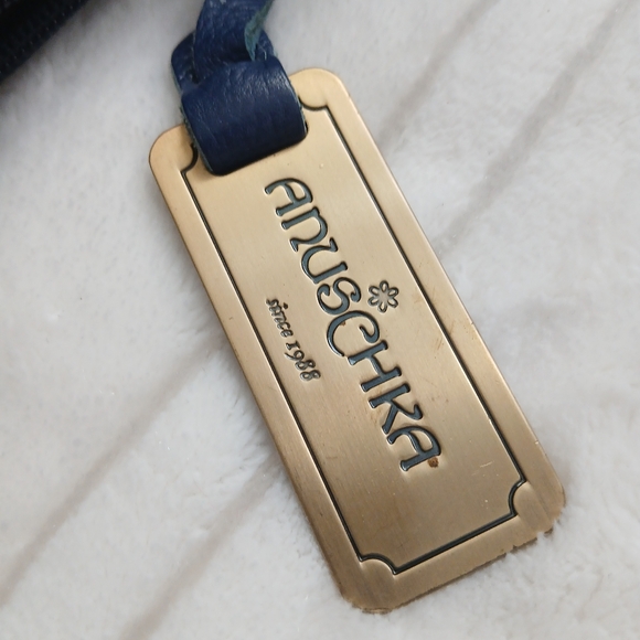 ANUSCHKA BOHEMIAN ARTSY BUTTERFLY SIGNATURE SHOULDER HANDBAG - Picture 5 of 17